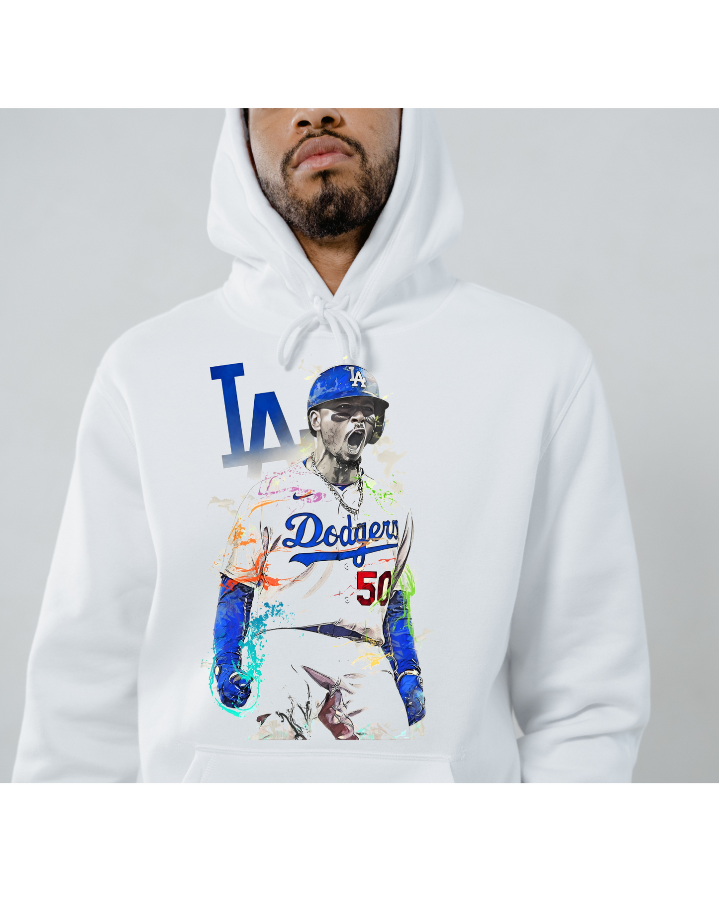 Mookie Betts la hoodie