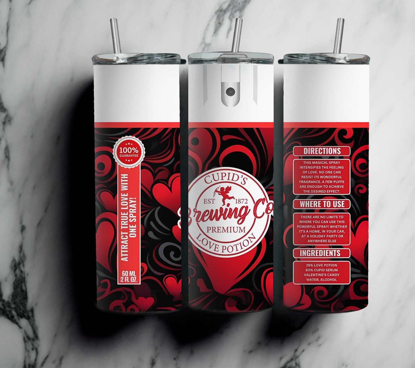 Valentine Cupids love spray